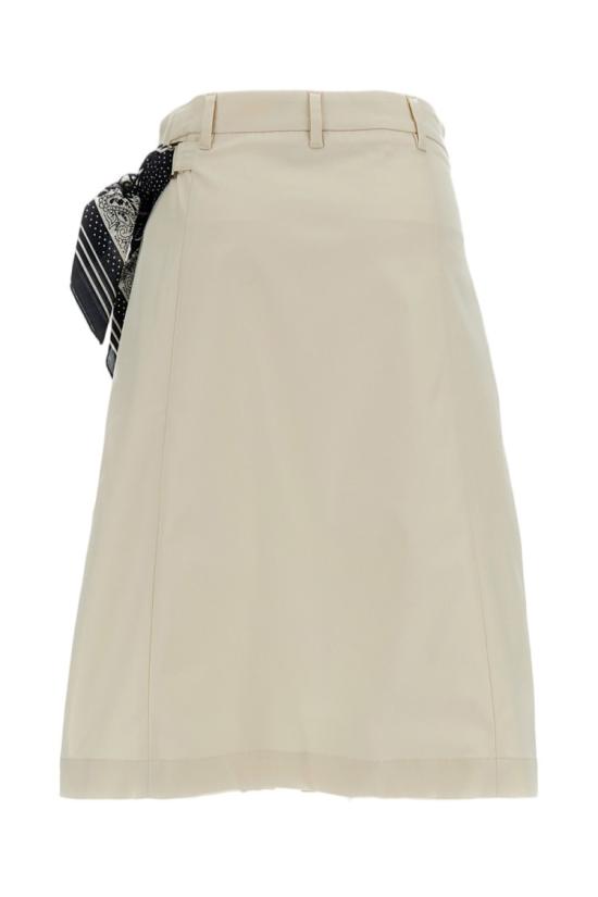 26SS 트루 로얄 미디 스커트 G75F850 White - TRUE ROYAL