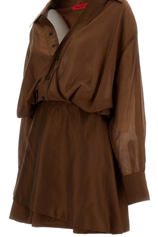 26SS 더 레이티스트 미디 원피스 TLW04020T0161ABTPT0032 Brown - THE LATEST