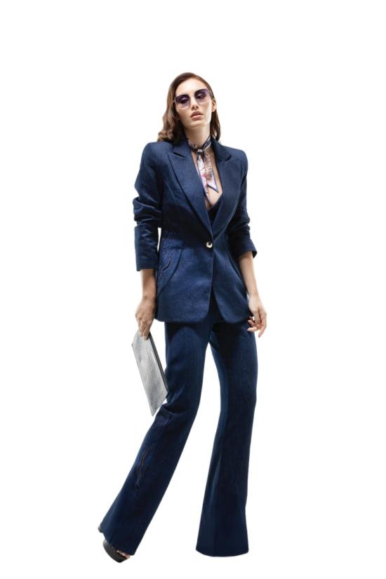  사이드 코베이시 자켓 데님 테일러드 재킷 - SAIID KOBEISY