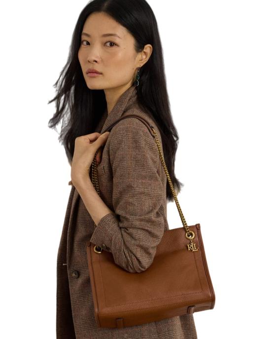 26SS 랄프 로렌 숄더백 431980173001 Brown - RALPH LAUREN
