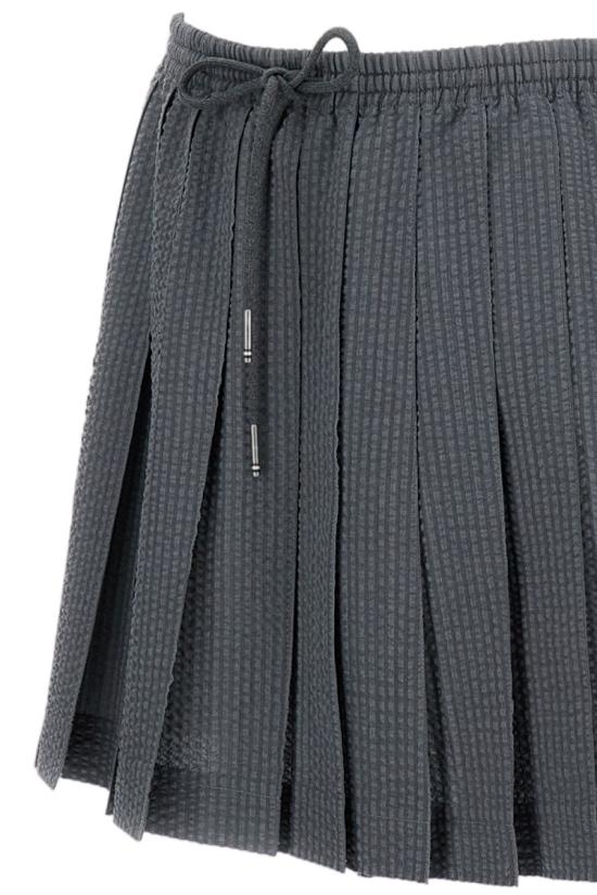 26SS 톰브라운 미디 스커트 FGCA42A06455055 Grey - THOM BROWNE