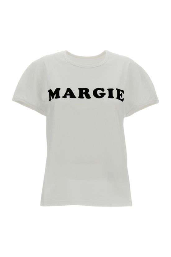 26SS MM6 메종마르지엘라 반팔 티셔츠 S62GD0212M20108101 White