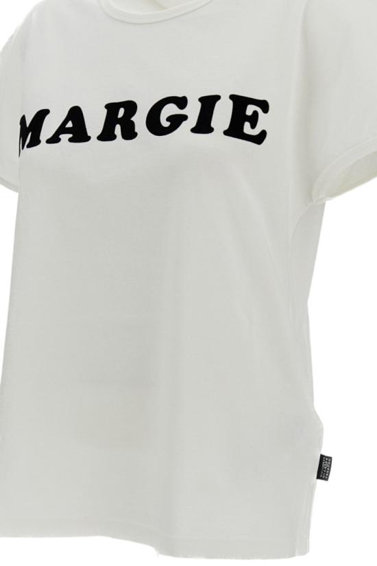 26SS MM6 메종마르지엘라 반팔 티셔츠 S62GD0212M20108101 White - MM6 MAISON MARGIELA