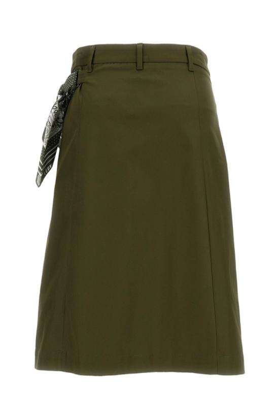 26SS 트루 로얄 미디 스커트 G75F8517 Green - TRUE ROYAL