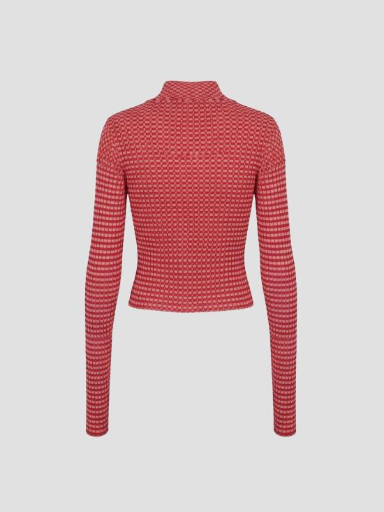 26SS 장 폴 고티에 스웨터 2602WPO068K037 0130 WHITE RED - JEAN PAUL GAULTIER