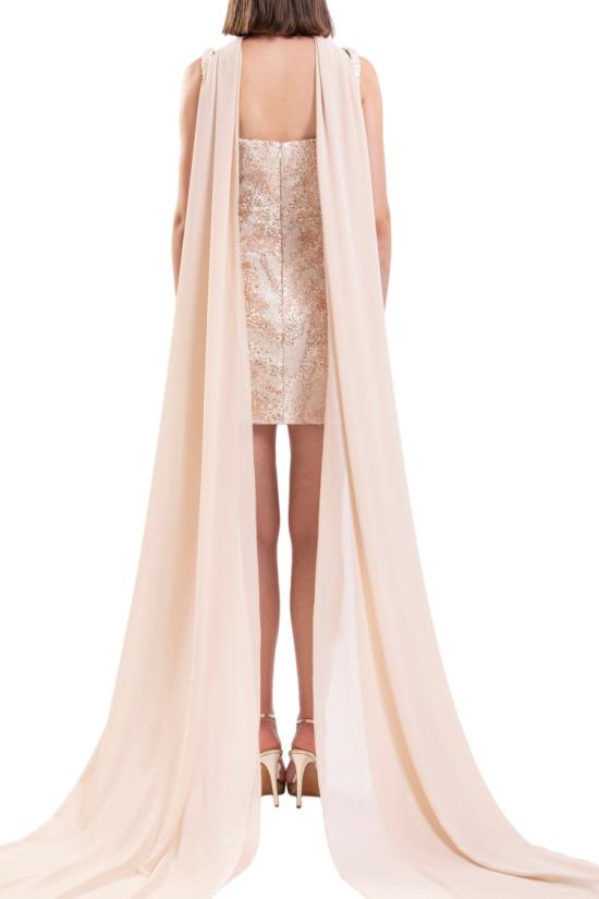  사이드 코베이시 점프수트 자수 장식 미니 드레스 - SAIID KOBEISY