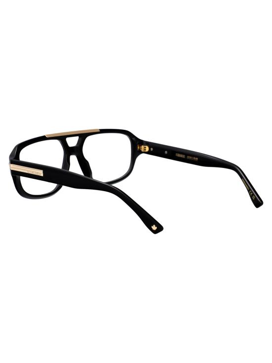 26SS 디스퀘어드2 안경 D2 0199 807 black - DSQUARED2