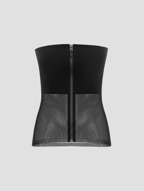 26SS 릭 오웬스 민소매 티셔츠 RO01F6127TU 09 BLACK - RICK OWENS
