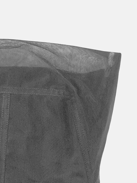 26SS 릭 오웬스 셔츠 RO01F6127TU 09 BLACK - RICK OWENS