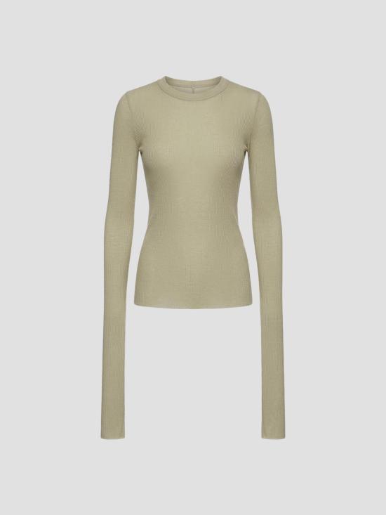 26SS 릭 오웬스 긴팔 티셔츠 RP01F6209RC 138 SAND