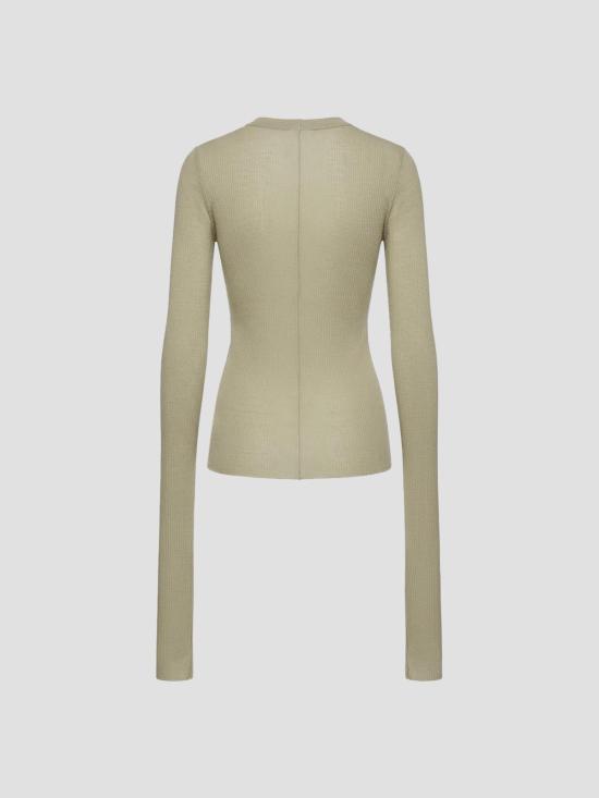 26SS 릭 오웬스 긴팔 티셔츠 RP01F6209RC 138 SAND - RICK OWENS