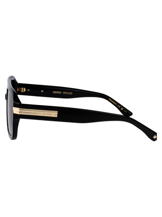 26SS 디스퀘어드2 선글라스 D2 0197 S 807 black - DSQUARED2