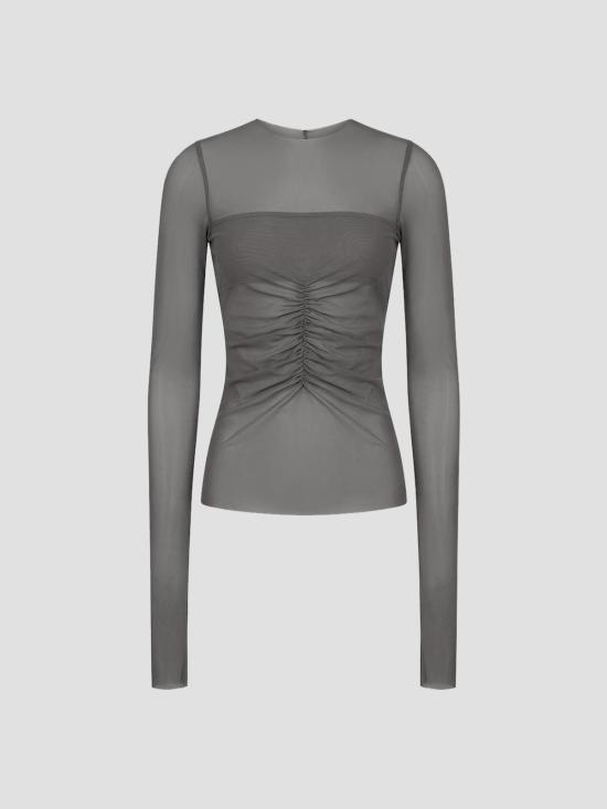 26SS 릭 오웬스 긴팔 티셔츠 RO01F6274TUSRJA 34 DUST