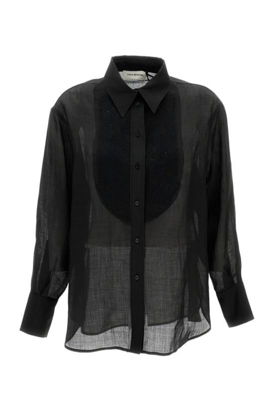 26SS 트루 로얄 블라우스 TRT191F17001 Black