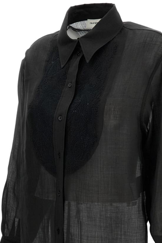 26SS 트루 로얄 블라우스 TRT191F17001 Black - TRUE ROYAL