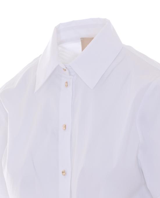 26SS 리우조 셔츠 CA6281 T297A11111 White - LIU JO