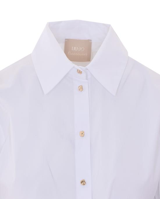 26SS 리우조 셔츠 CA6281 T297A11111 White - LIU JO