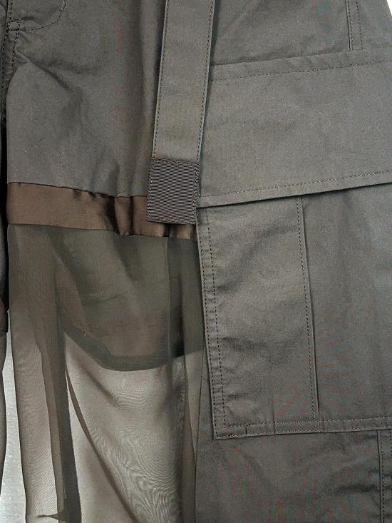 26SS 사카이 스트레이트 팬츠 2608441 531 D KHAKI - SACAI