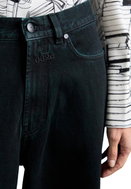 25FW 032C 데님 팬츠 2000001789438 Black - 032C