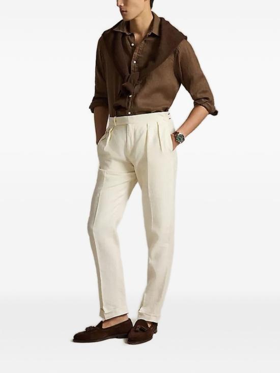 26SS 랄프 로렌 셔츠 710966294514 CHESTNUT - RALPH LAUREN