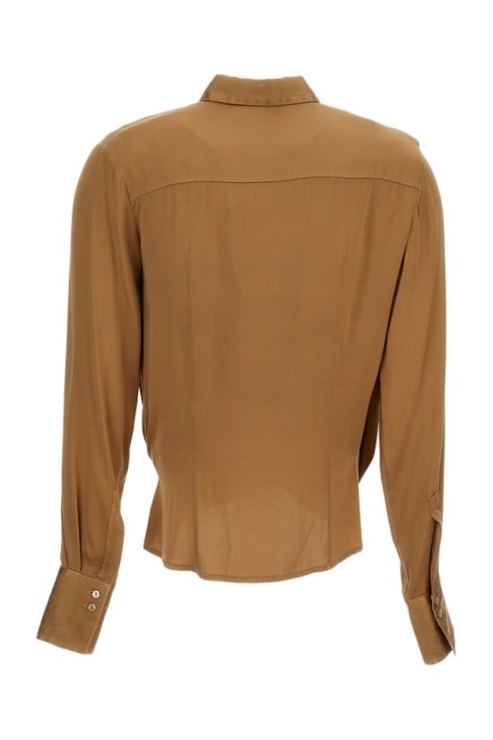 26SS Q-Wins 블라우스 E075S28322 Brown - OTHER BRANDS