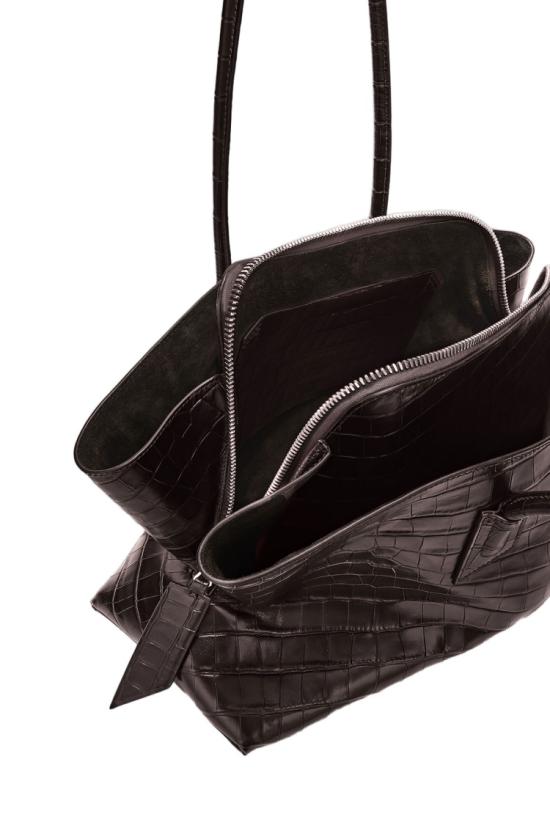 26SS 디 아티코 라 파세지아타 미디엄 탑 핸들 백 250WAH00054LBT021PR207 Brown - THE ATTICO