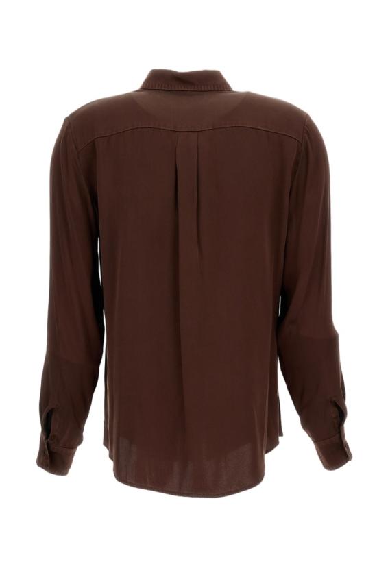 26SS Q-Wins 셔츠 E075AS2503 Brown - OTHER BRANDS