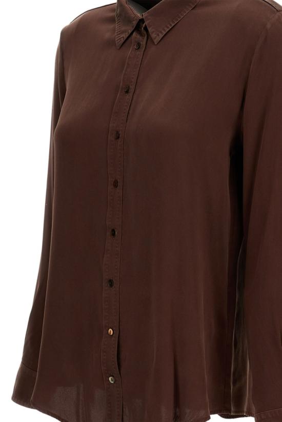 26SS Q-Wins 셔츠 E075AS2503 Brown - OTHER BRANDS