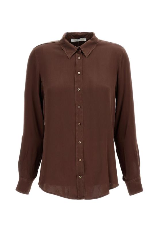 26SS Q-Wins 셔츠 E075AS2503 Brown