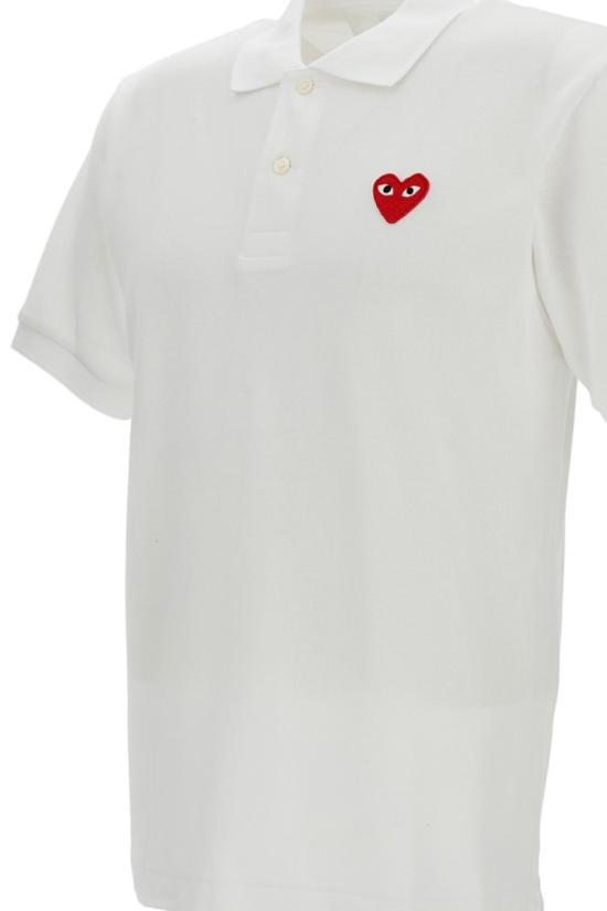  꼼데가르송 폴로 티셔츠 AXT006WHITE White - COMME DES GARCONS