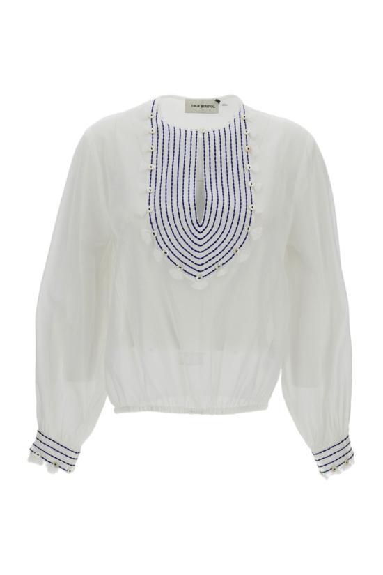 26SS 트루 로얄 블라우스 TRT188G04000 White