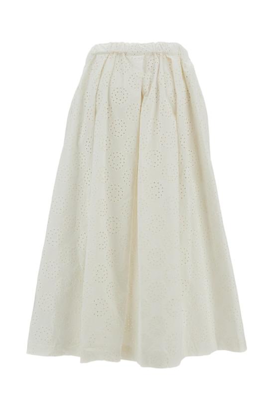26SS 꼼데가르송 미디 스커트 GQP0190511 White - COMME DES GARCONS