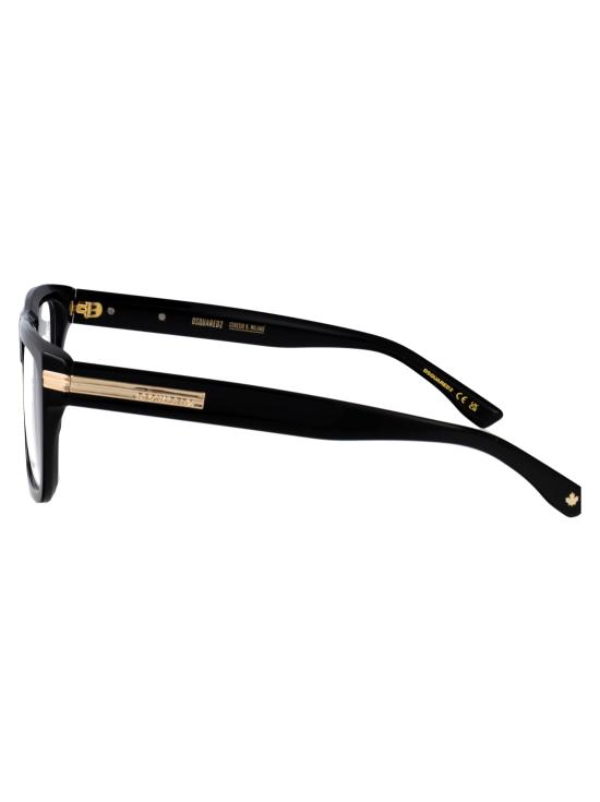 26SS 디스퀘어드2 안경 D2 0200 G 807 black - DSQUARED2