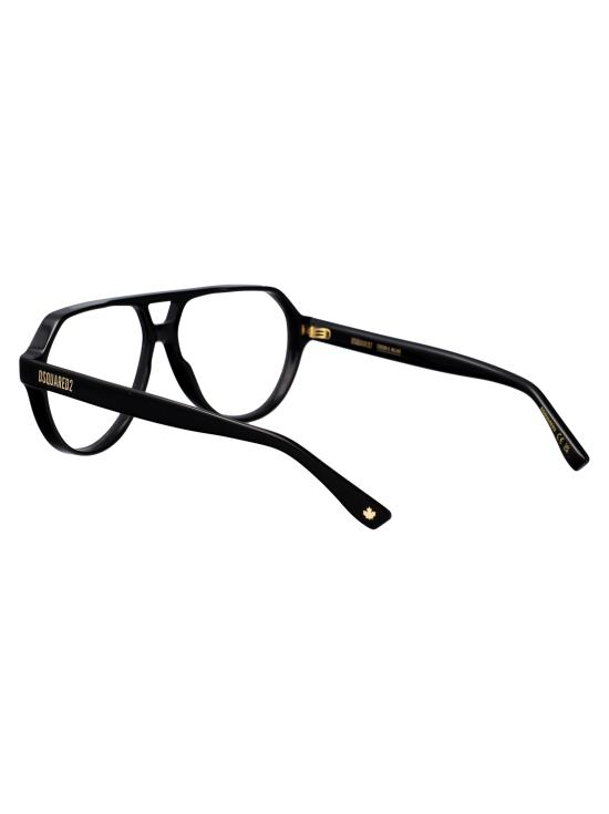26SS 디스퀘어드2 안경 D2 0204 807 black - DSQUARED2