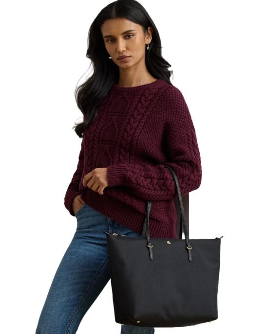 26SS 랄프 로렌 토트백 431950007002 Black - RALPH LAUREN