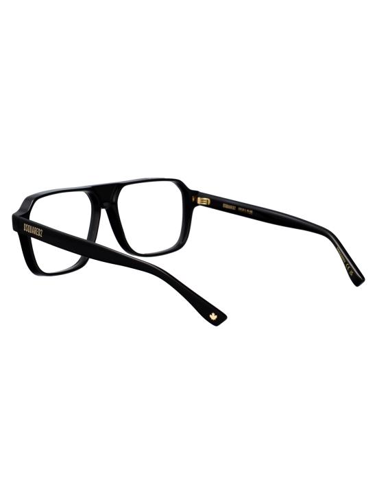 26SS 디스퀘어드2 안경 D2 0203 807 black - DSQUARED2