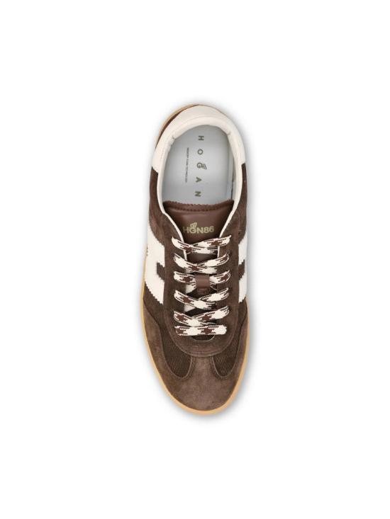 26SS 호간 스니커즈 HXW6470FB60UWX0CAJ Brown - HOGAN