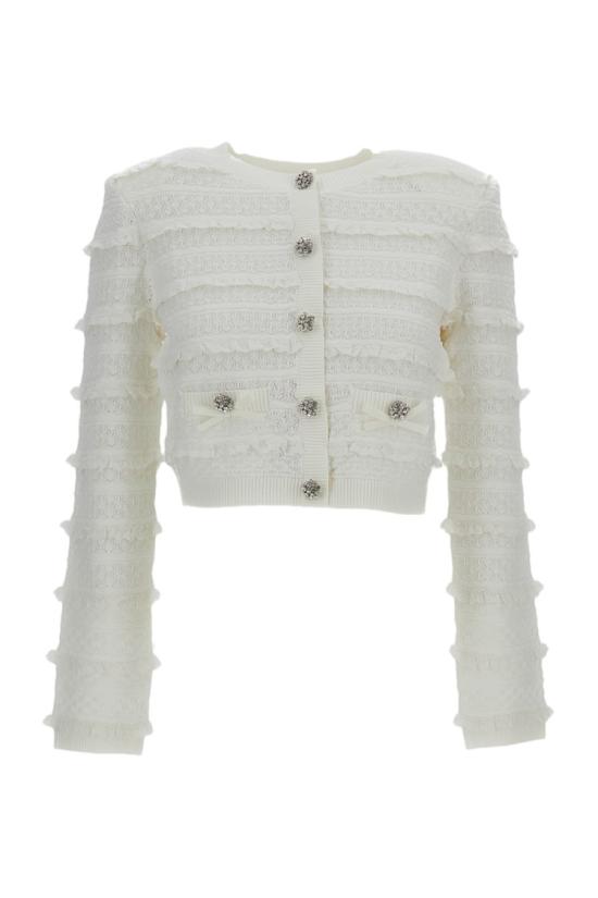 26SS 셀프 포트레이트 가디건 SS26063CWWHITE White