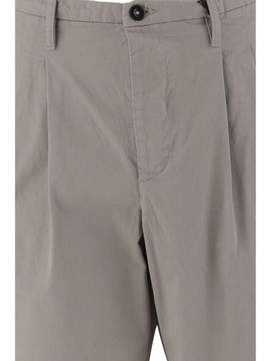 26SS 씨피 컴퍼니 코튼 개버딘 루즈 팬츠 20CMPA136A110458G904 Grey - C.P. COMPANY