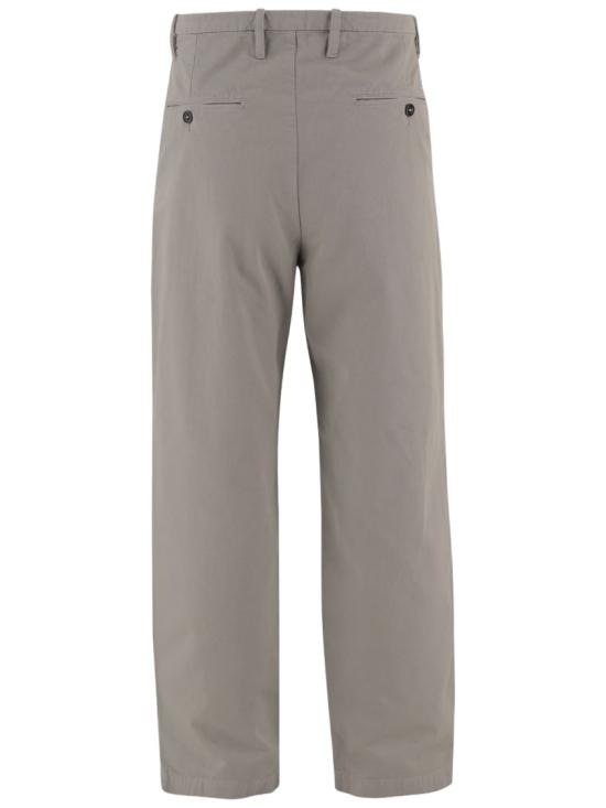 26SS 씨피 컴퍼니 코튼 개버딘 루즈 팬츠 20CMPA136A110458G904 Grey - C.P. COMPANY