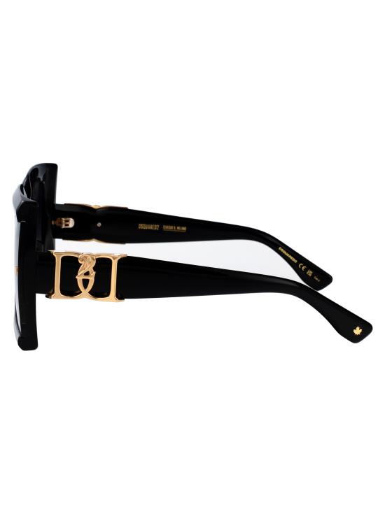 26SS 디스퀘어드2 선글라스 D2 0185 G S 807 black - DSQUARED2