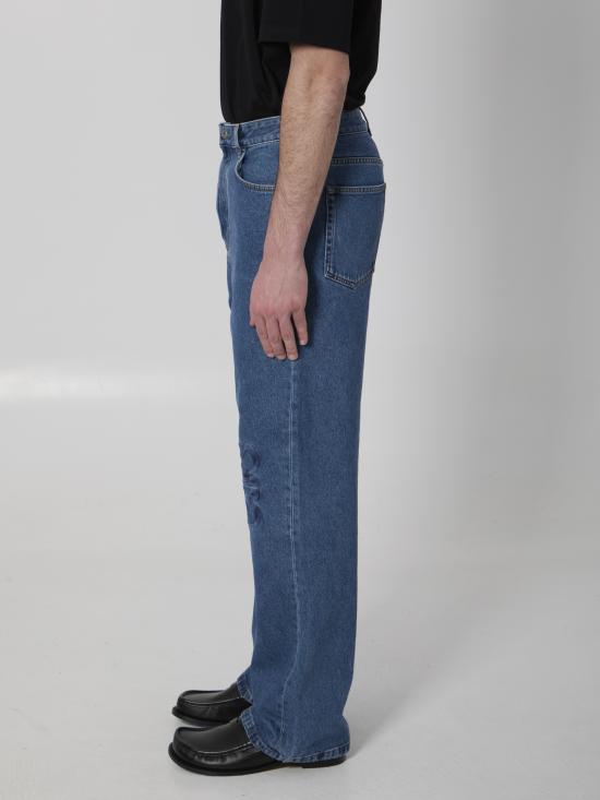 26SS 로에베 데님 숏팬츠 H526Y11X97 5320 BLUE DOM - LOEWE