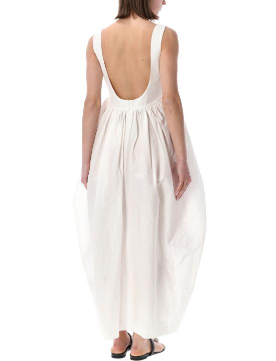 26SS 로에 롱 원피스 41933167 112 Bianco - ROHE