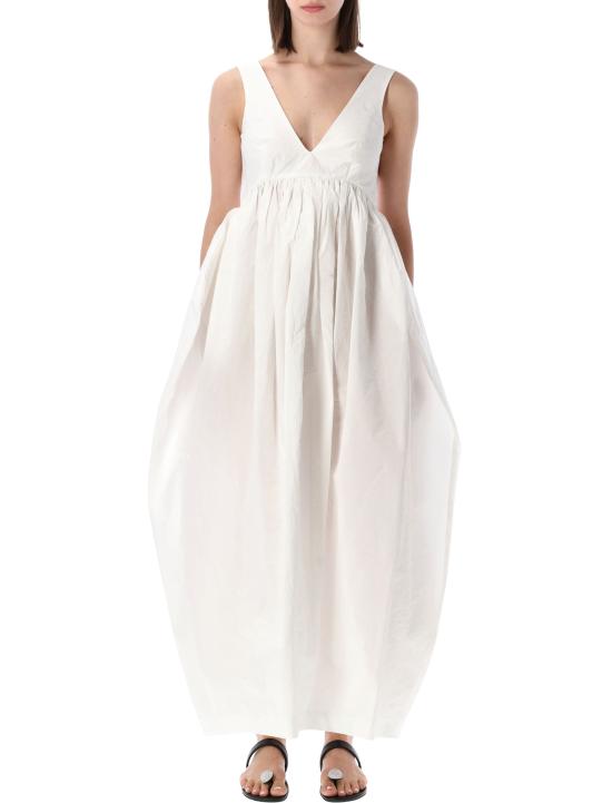 26SS 로에 롱 원피스 41933167 112 Bianco