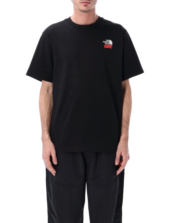 26SS 노스페이스 반팔 티셔츠 NF0A8GAF JK3 Nero