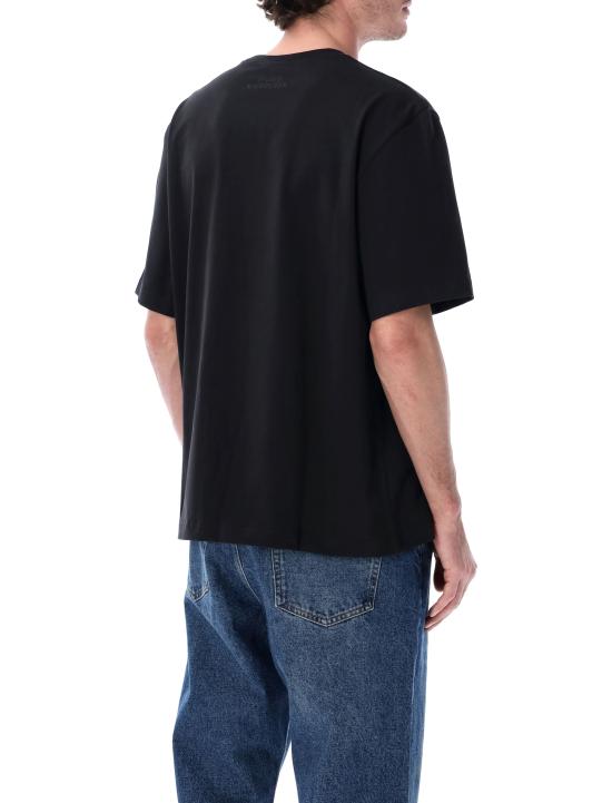 26SS 스튜디오 니콜슨 반팔 티셔츠 SNM1066 BLACK Nero - STUDIO NICHOLSON