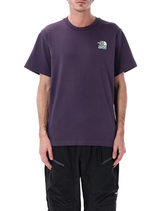 26SS 노스페이스 반팔 티셔츠 NF0A8GQU G5O PURPLE