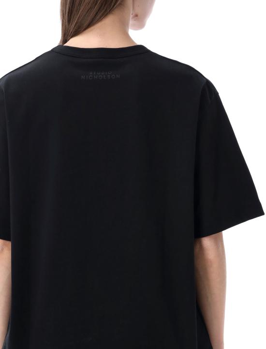 26SS 스튜디오 니콜슨 반팔 티셔츠 LEE1617 BLACK Nero - STUDIO NICHOLSON