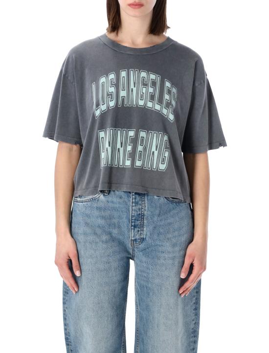 26SS 애니빙 반팔 티셔츠 A0812556 WHG1 Grigio