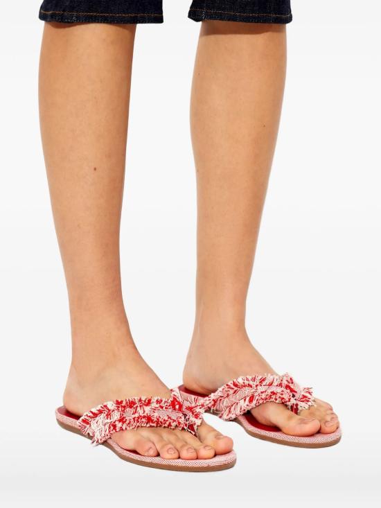 26SS 지미추 샌들 BAYFLATBZM RUBYREDMIX - JIMMY CHOO